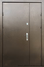 Полуторные входные двери наружные на улицу,